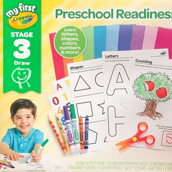 My First Crayola Stage 3 Preschool Readiness Kit - Picture 1 of 4